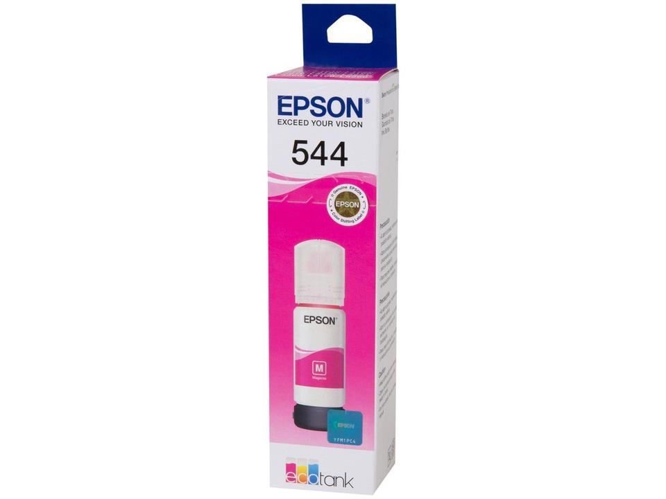 Garrafa de Tinta Epson EcoTank T544320 Magenta Original Refil - 6
