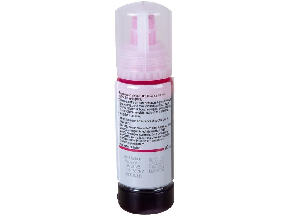 Garrafa de Tinta Epson T504 Magenta Original Refil - 3