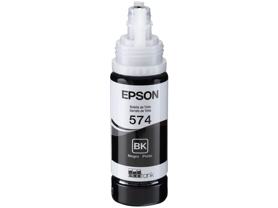 Garrafa de Tinta Epson T574 Preta Original Refil - 1