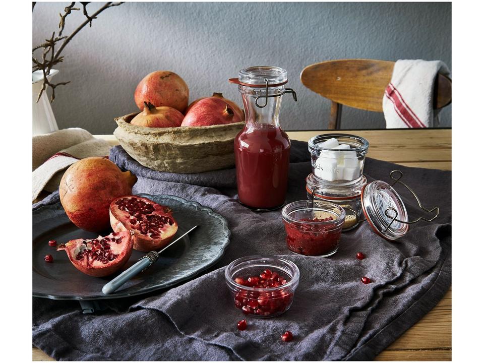 Garrafa de Vidro 1L com Tampa Luigi Bormioli - 1