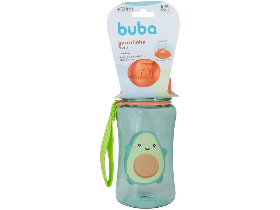 Garrafa Infantil 350ml com Canudo Buba Frutti Avocado Laranja - 4