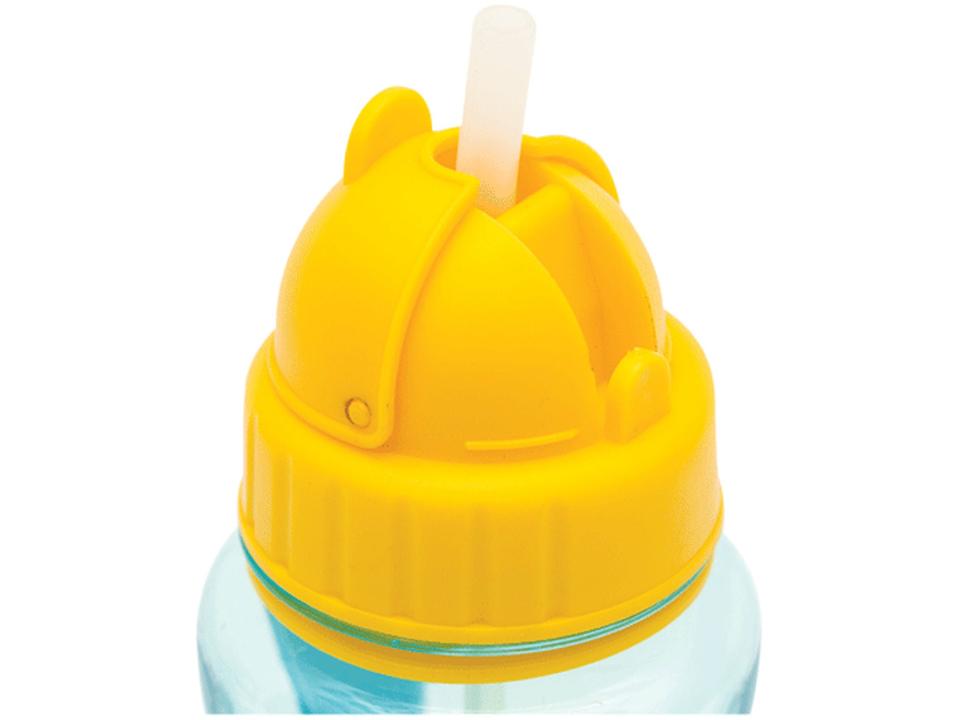 Garrafa Infantil 400ml com Canudo Buba Frutti Limão - 1