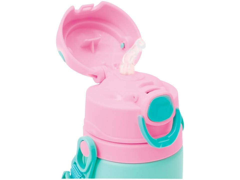 Garrafa Infantil com Canudo 450ml Buba Animal Fun - 2
