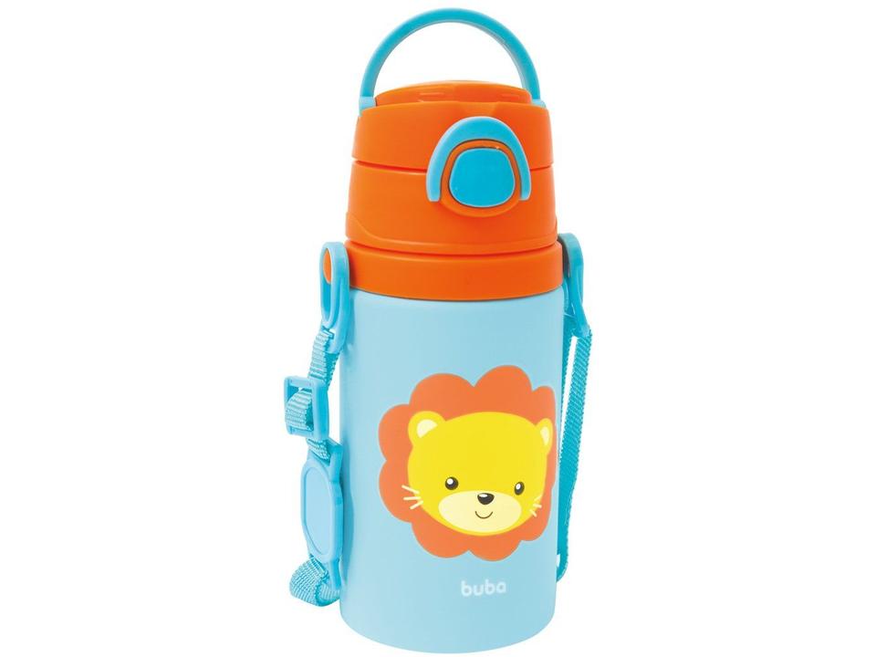 Garrafa Infantil com Canudo 450ml Buba Animal Fun - 3
