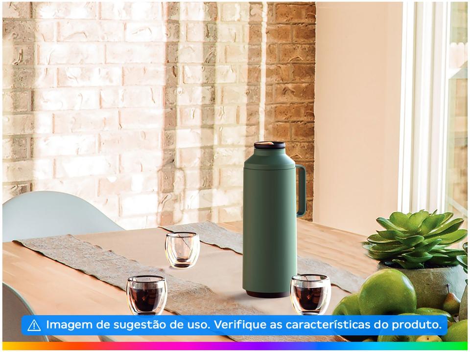 Garrafa Térmica de Plástico Tramontina 1L Exata - 1