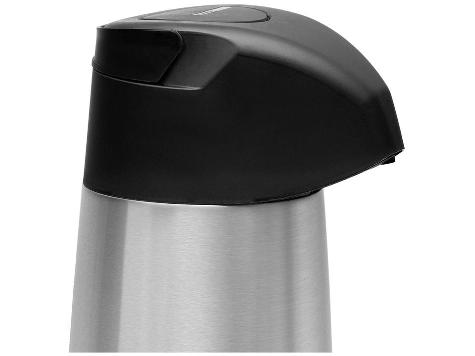 Garrafa Térmica Inox 1L Tramontina Exata Prata e Preta - 3