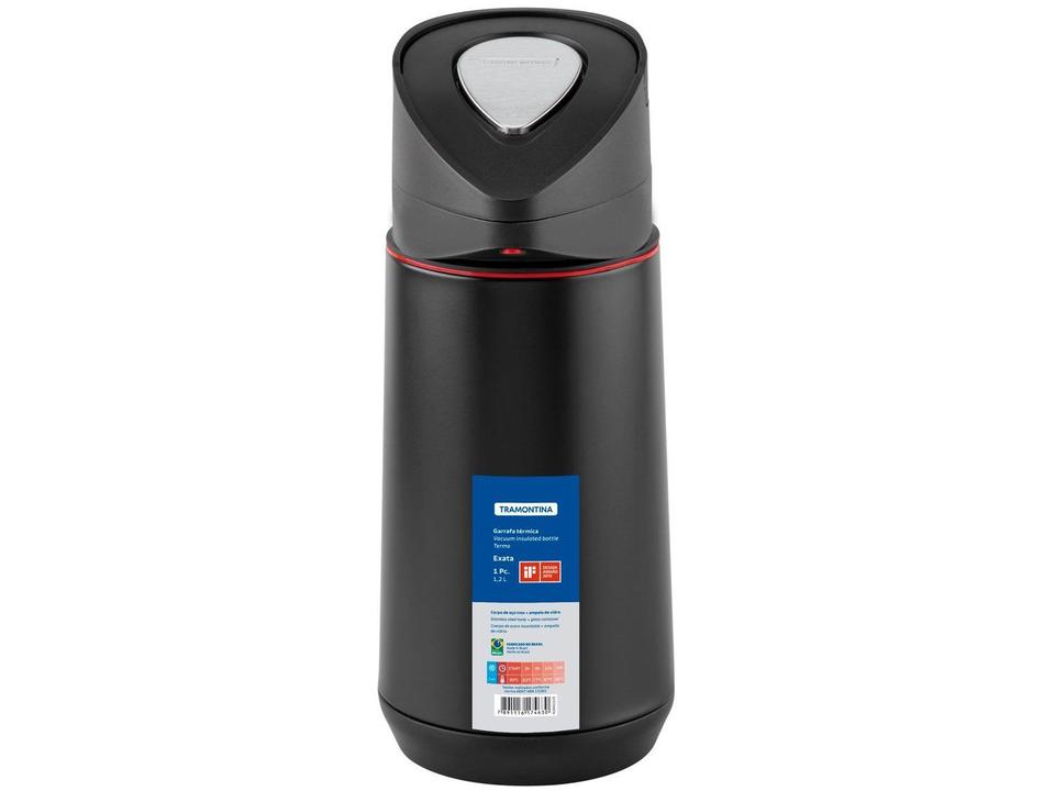 Garrafa Térmica Inox Tramontina 1,2L Exata - 7