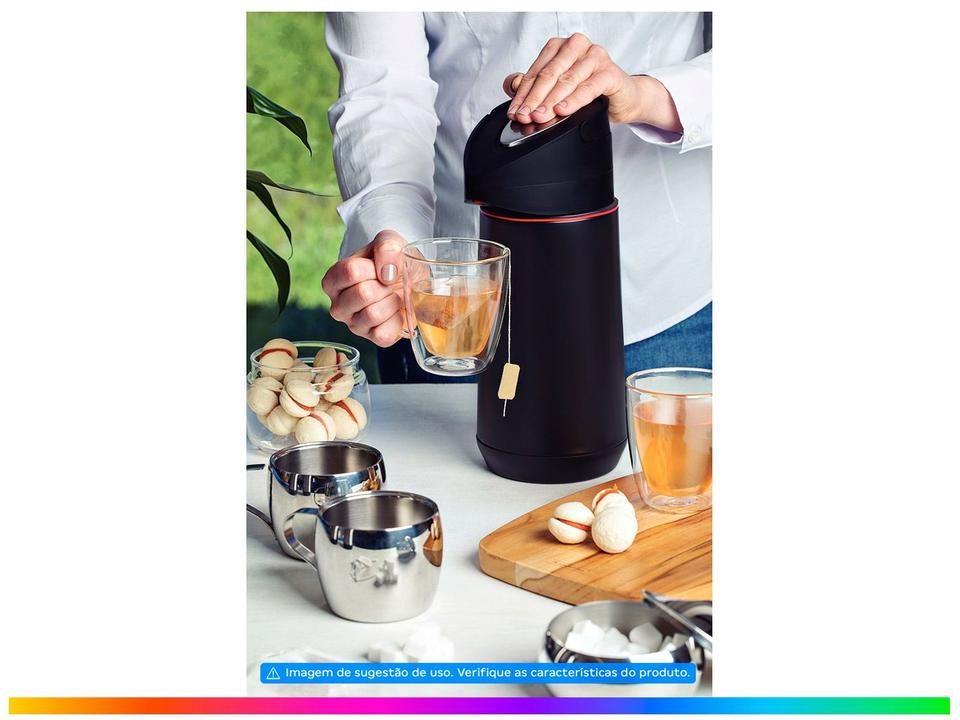 Garrafa Térmica Inox Tramontina 1,2L Exata - 1