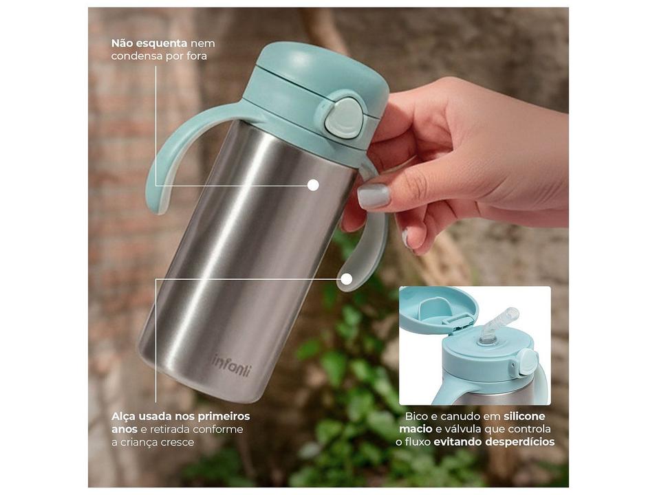 Garrafa Térmica para Bebê 280ml Infanti Brina - 3