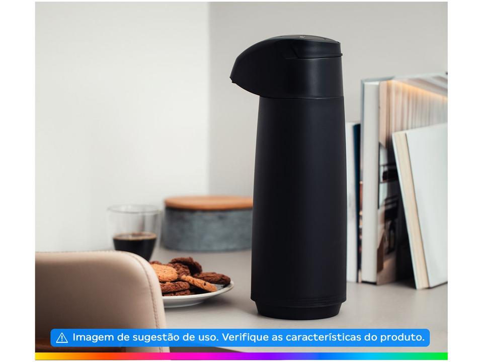Garrafa Térmica Tramontina 1,8L Exata 61639583 Preto - 2