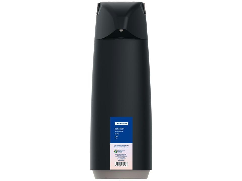 Garrafa Térmica Tramontina 1,8L Exata Preta - 6
