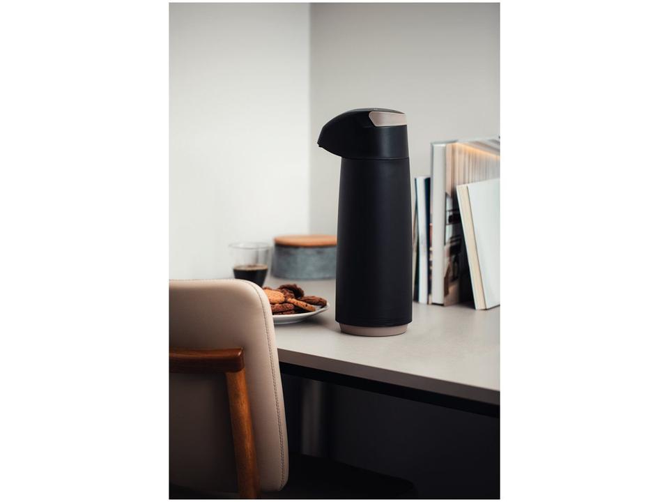 Garrafa Térmica Tramontina 1,8L Exata Preta - 2