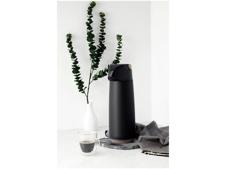 Garrafa Térmica Tramontina 1,8L Exata Preta - 1
