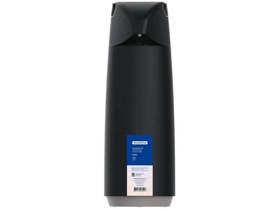 Garrafa Térmica Tramontina 1,8L Exata Preta - 6