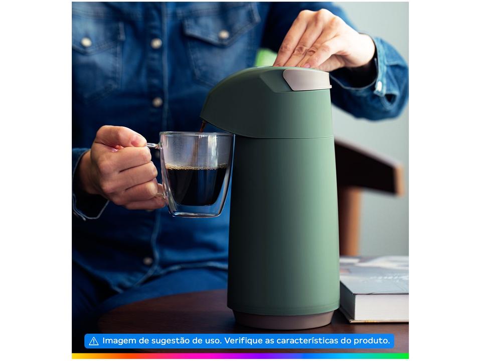 Garrafa Térmica Tramontina 1L Exata 61639107 Verde - 2