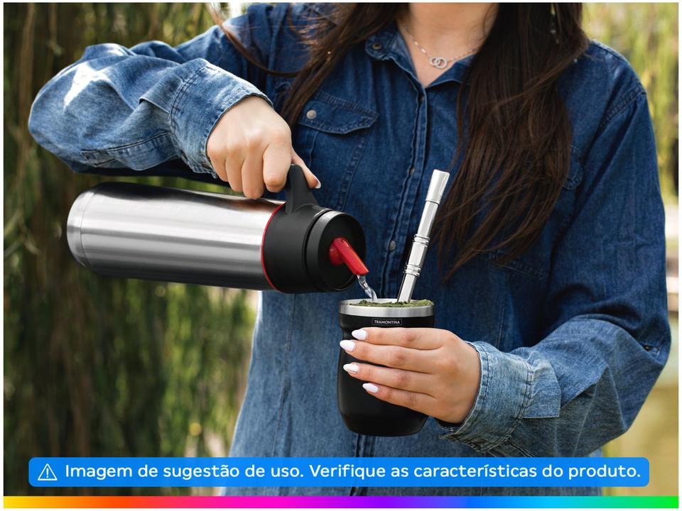 Garrafa Térmica Tramontina 1L Exata 61640400 - 2