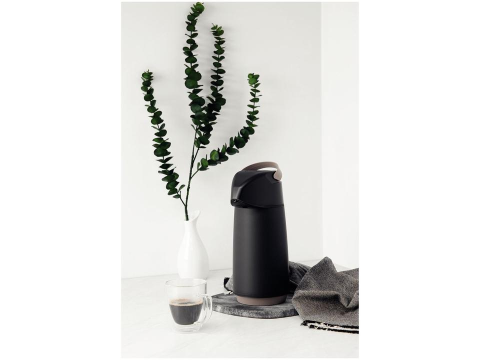 Garrafa Térmica Tramontina 1L Exata Preta - 1