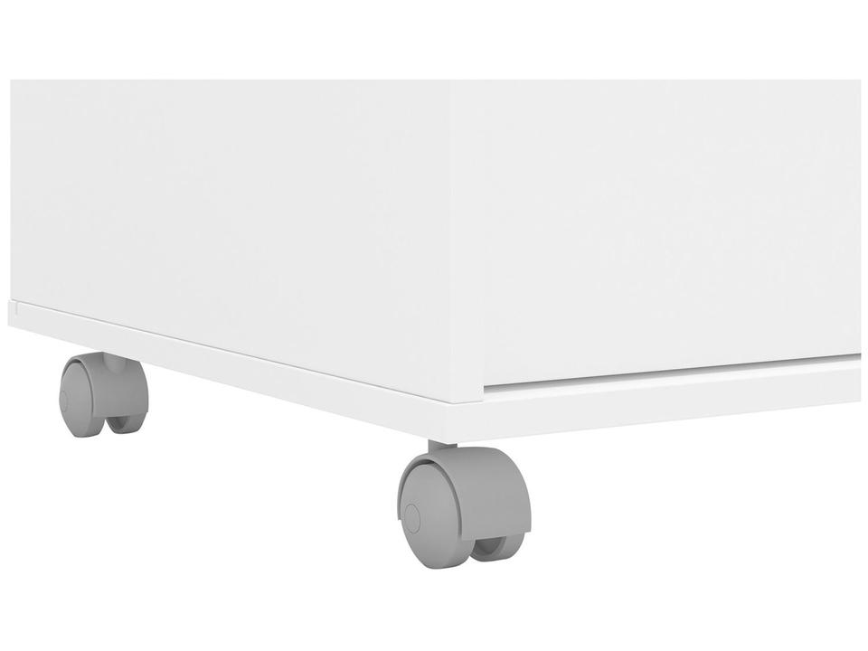 Gaveteiro com Rodinhas 3 Gavetas Politorno Maia - 4