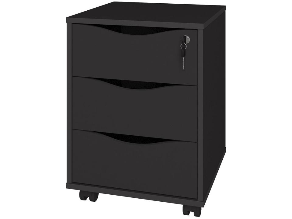 Gaveteiro com Rodízios 3 Gavetas Artany - 5