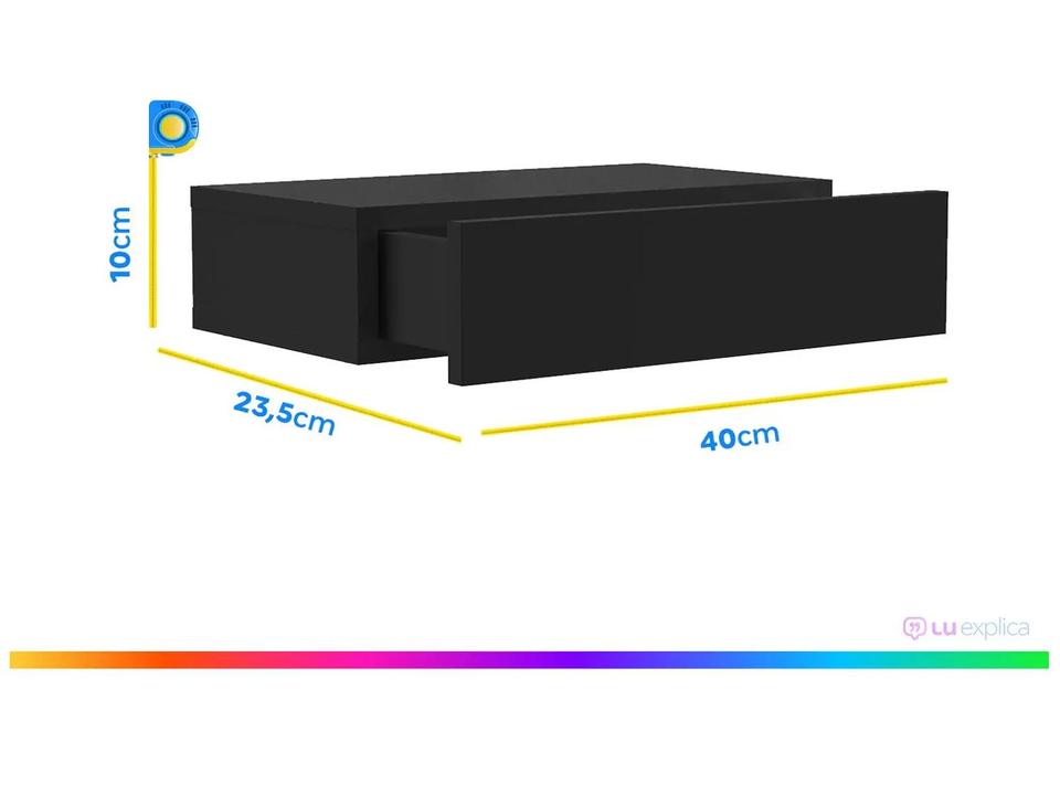 Gaveteiro para Quarto Multivisão Decore FLY-BR - 3