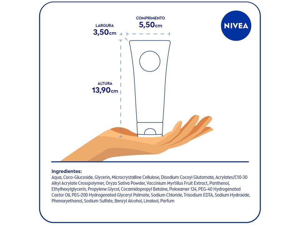 Gel Esfoliante Facial Nivea Refrescante 75ml - 6