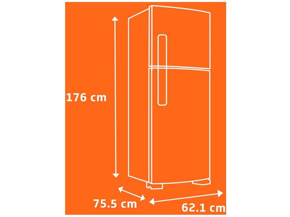 Geladeira Brastemp Frost Free Duplex 375L Branca com - 14