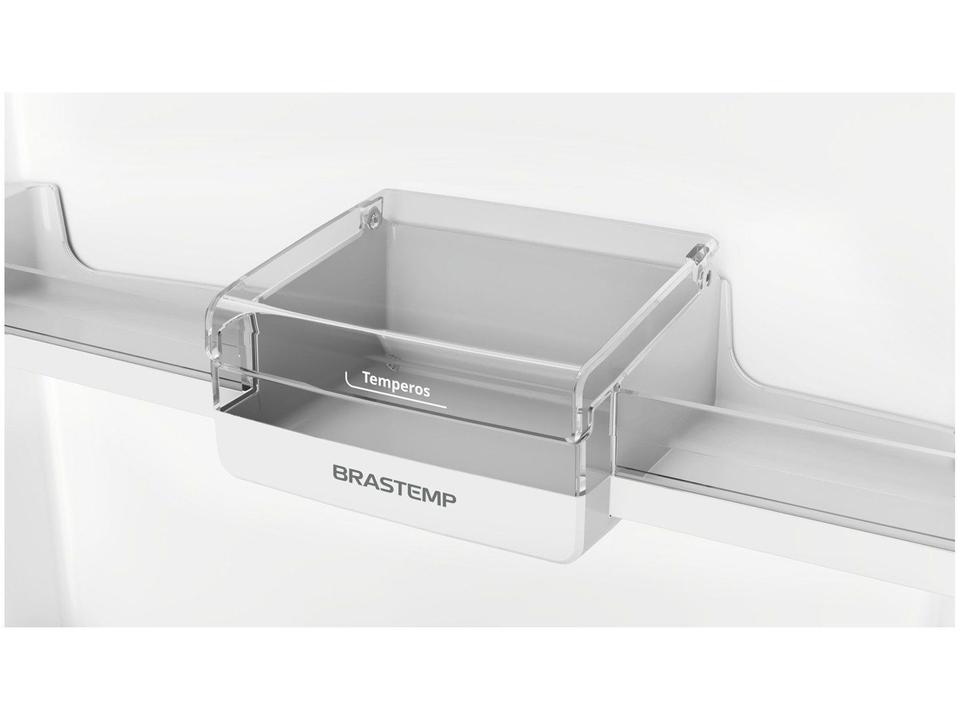 Geladeira Brastemp Frost Free Duplex 375L Inox com Compartimento Extrafrio Fresh Zone BRM44HK - 10