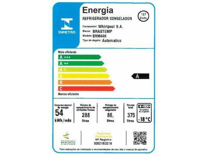Geladeira Brastemp Frost Free Duplex 375L Inox com Compartimento Extrafrio Fresh Zone BRM44HK - 16