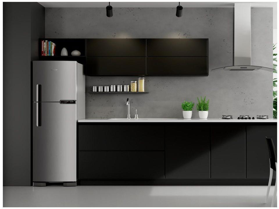 Geladeira Brastemp Frost Free Duplex 375L Inox com Compartimento Extrafrio Fresh Zone BRM44HK - 2