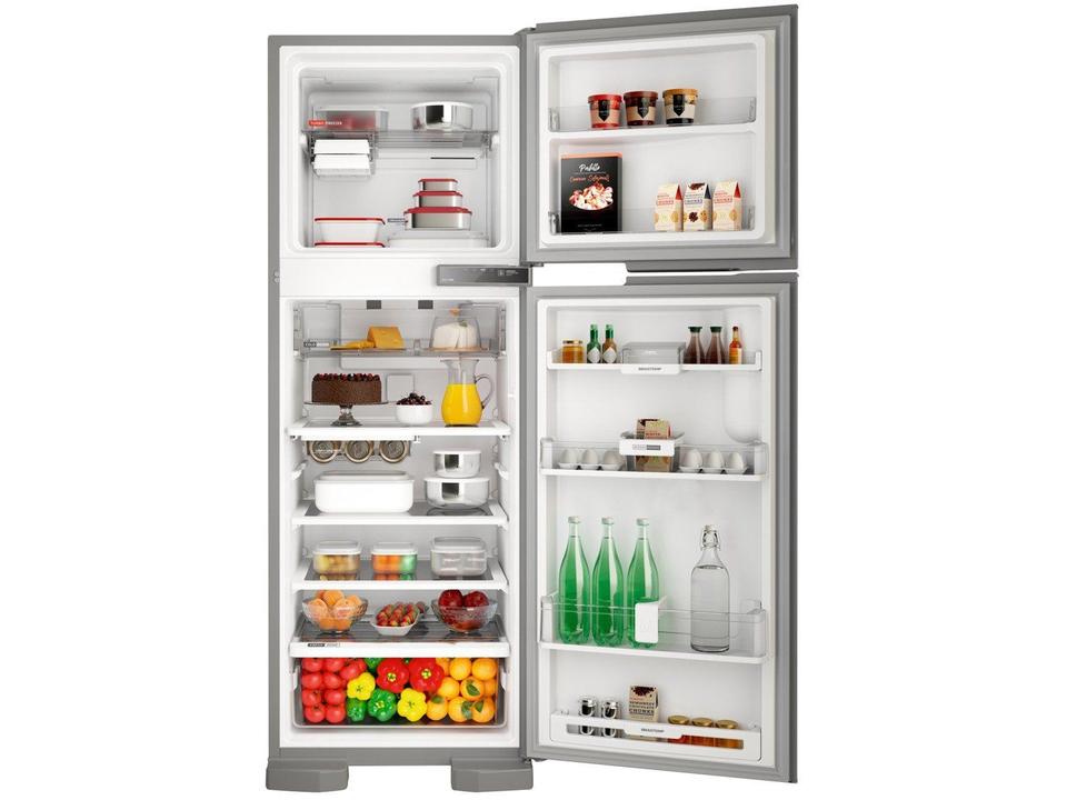 Geladeira Brastemp Frost Free Duplex 375L Inox com Compartimento Extrafrio Fresh Zone BRM44HK - 4