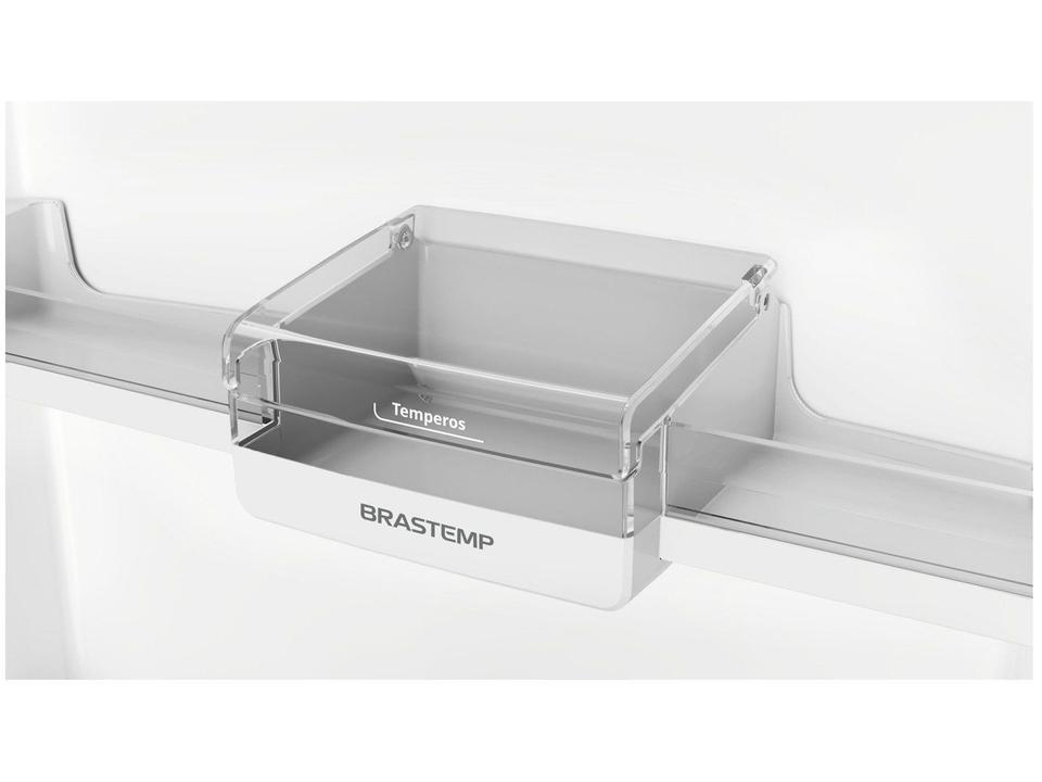 Geladeira Brastemp Frost Free Duplex 375L Inox com Compartimento Extrafrio Fresh Zone BRM44HK - 10