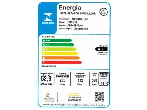 Geladeira Consul Frost Free Evox Inverse Prata - 5