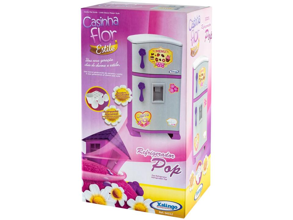 Geladeira de Brinquedo Pop Casa Flor Estilo - 10