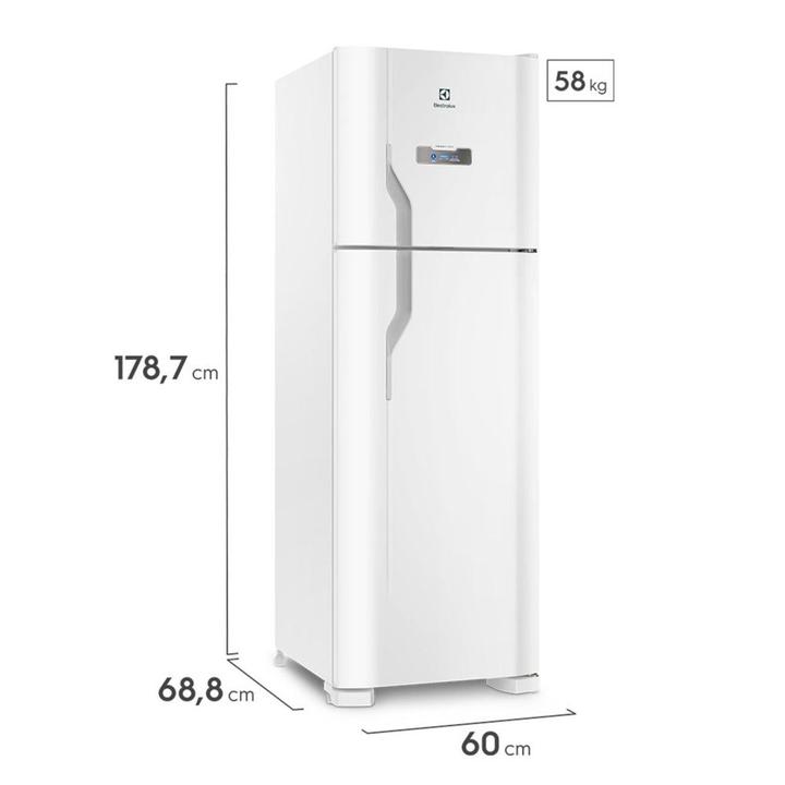 Geladeira Electrolux Frost Free 371L Função Drink Express Duplex Branca DFN41 - 1