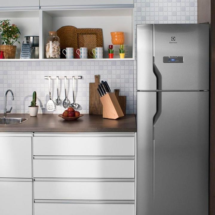 Geladeira Electrolux Frost Free 371L Turbo Congelamento Duplex Cor Inox DFX41 - 11