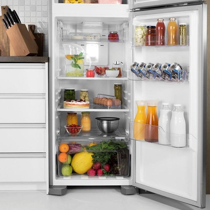 Geladeira Electrolux Frost Free 371L Turbo Congelamento Duplex Cor Inox DFX41 - 5