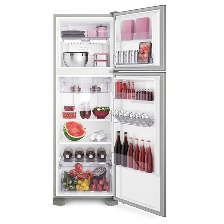 Geladeira Electrolux Frost Free 371L Turbo Congelamento Duplex Cor Inox DFX41 - 4