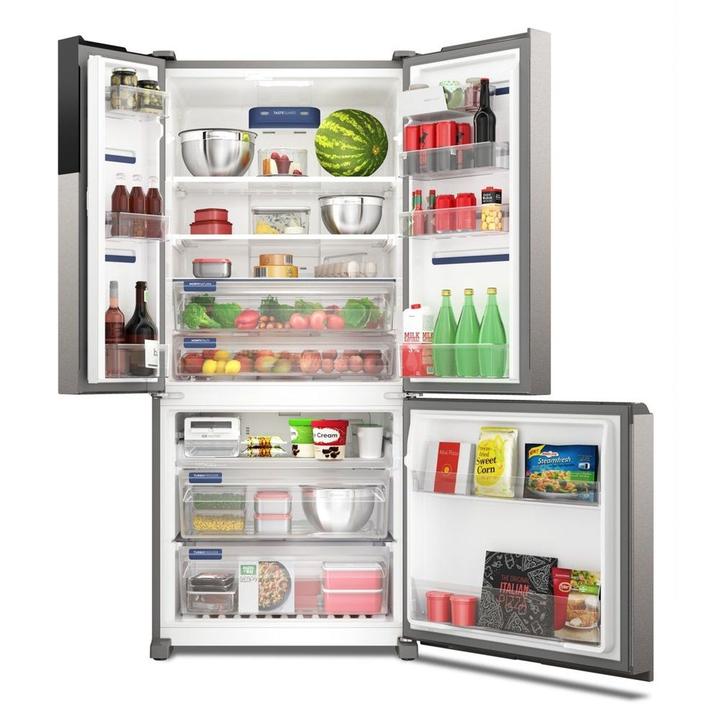 Geladeira Electrolux Frost Free Inverter 590L AutoSense 3 Portas Cor Inox Look IM8S - 4