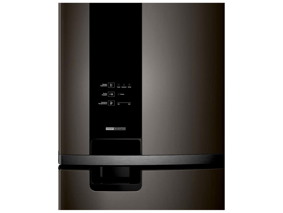 Geladeira/Refrigerador Brastemp Frost Free Duplex Black Inox 415L BRM52ME - 8