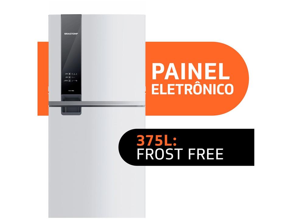 Geladeira/Refrigerador Brastemp Frost Free Duplex Branca 375L BRM45 HB - 110 V - 11
