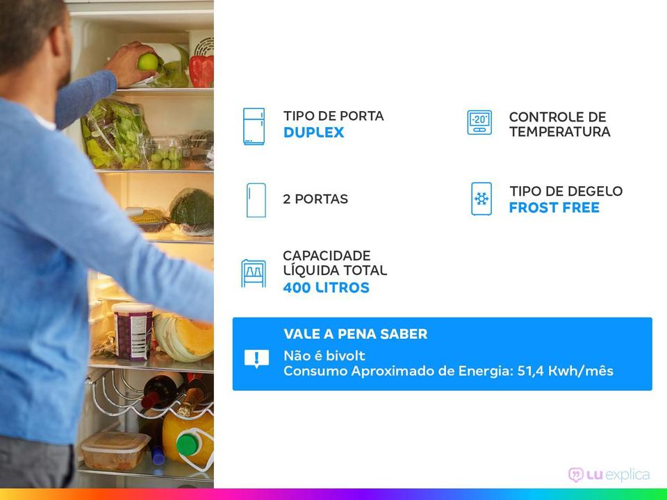 Geladeira/Refrigerador Brastemp Frost Free - 1