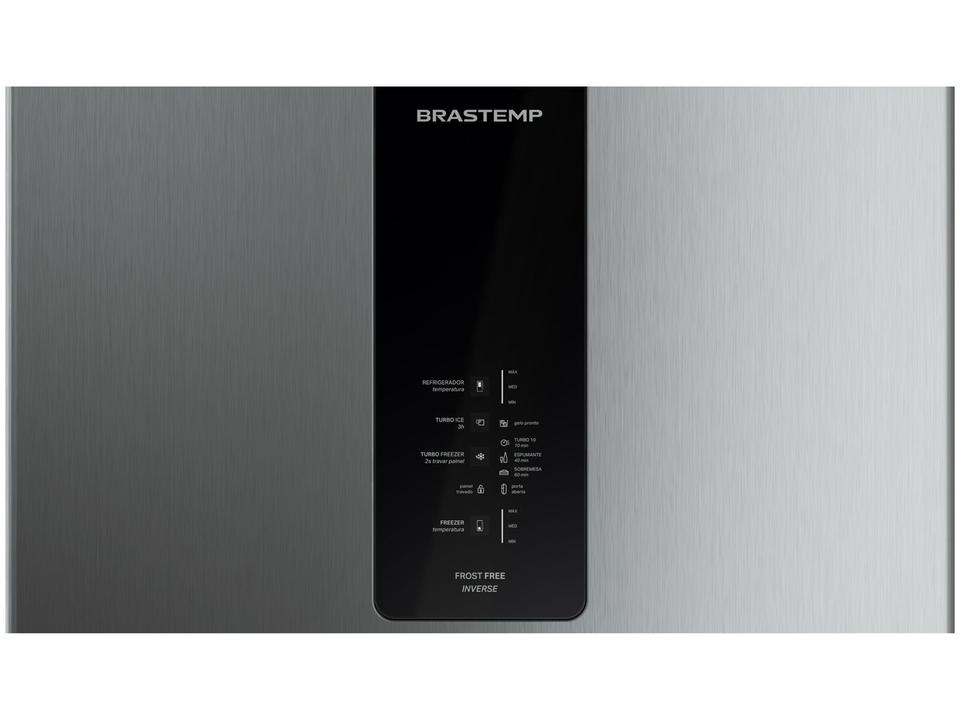 Geladeira/Refrigerador Brastemp Frost Free Duplex Prata 447L BRE57FK - 6