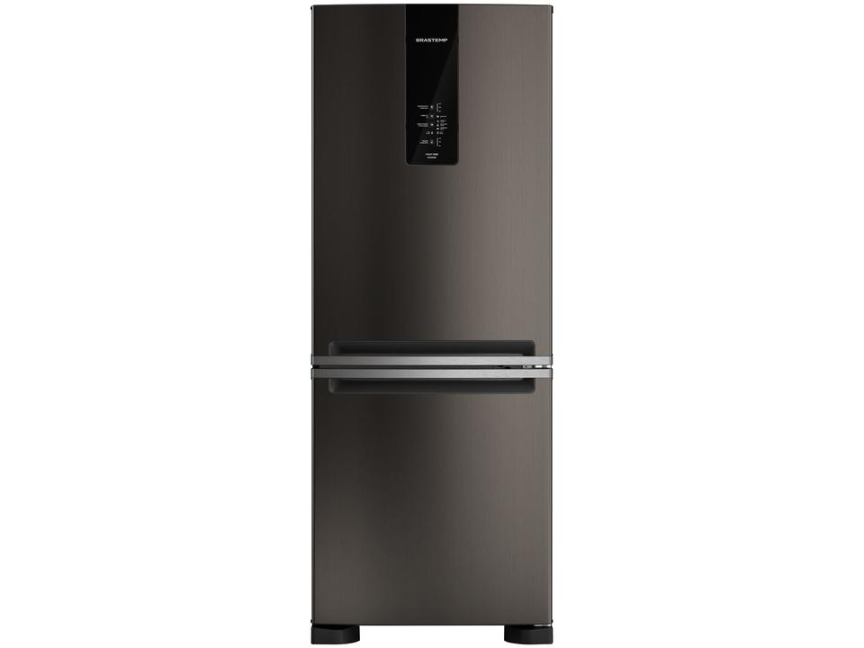 Geladeira/Refrigerador Brastemp Frost Free Duplex Preta 447L BRE57FE - 110 V