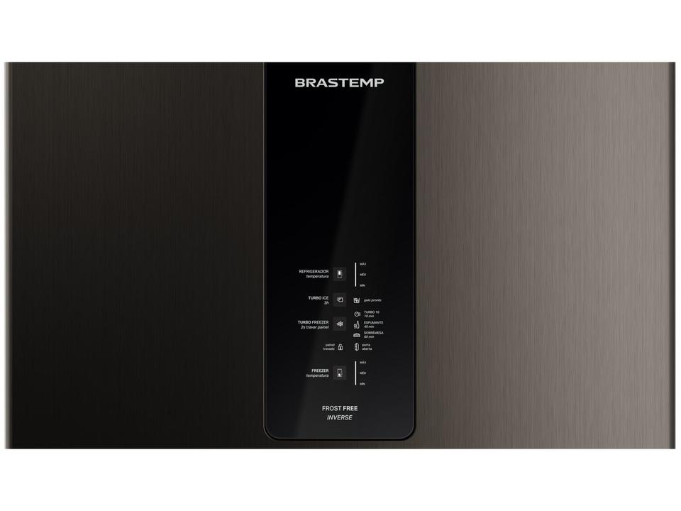 Geladeira/Refrigerador Brastemp Frost Free Duplex Preta 447L BRE57FE - 6