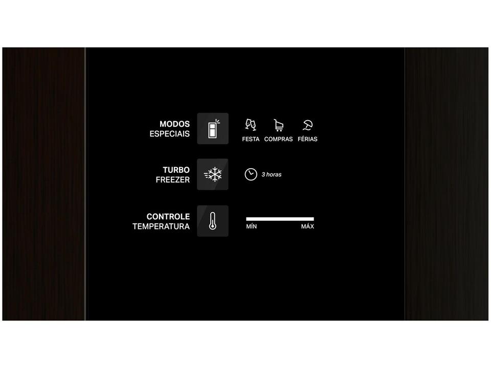 Geladeira/Refrigerador Brastemp Frost Free Duplex Preto 463L BRM55FE - 13