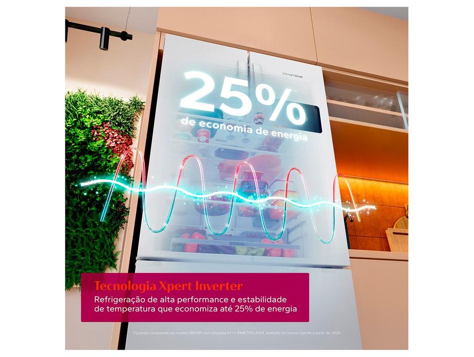 Geladeira/Refrigerador Brastemp Frost Free French Door Branco 559L BRO85MBANA - 1