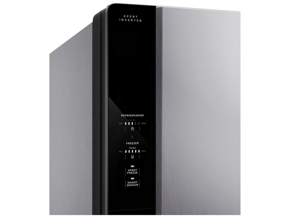 Geladeira/Refrigerador Brastemp Frost Free Inverse Inox 500L BRE66AK Bivolt - 8