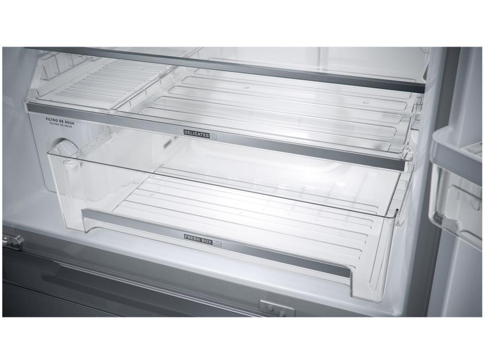 Geladeira/Refrigerador Brastemp Frost Free Inverse Inox 515L com Dispenser de Água e Gelo BRH85 - 5