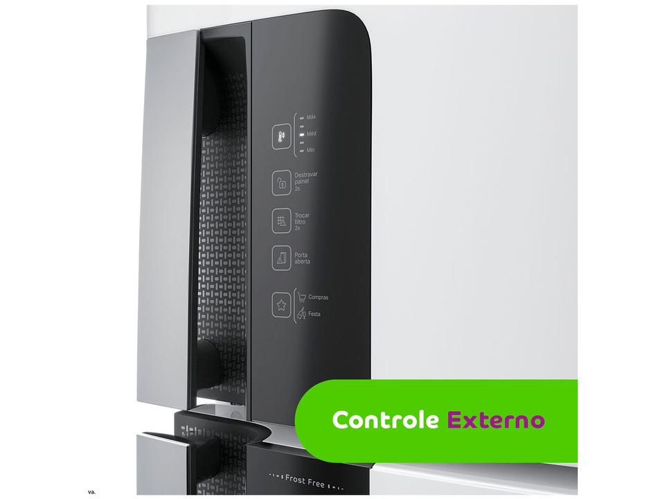 Geladeira/Refrigerador Consul Frost Free Duplex - Branca 450L com Painel Eletrônico Externo CRM56HB - 110 V - 20