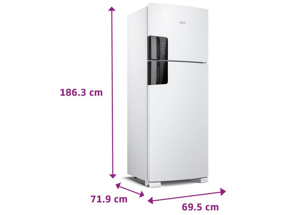 Geladeira/Refrigerador Consul Frost Free Duplex - Branca 450L com Painel Eletrônico Externo CRM56HB - 110 V - 26